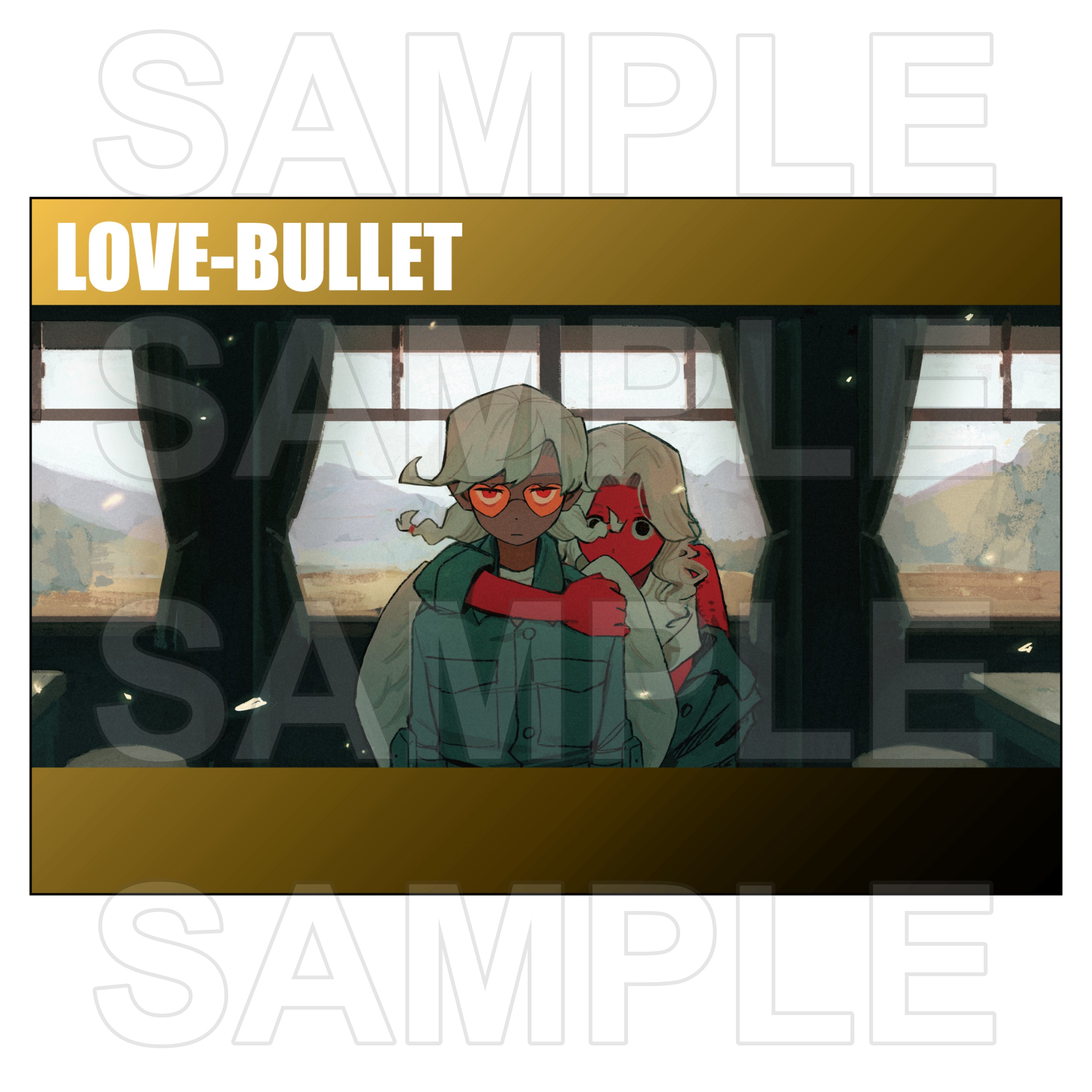 (Goods - Postcard Set) LOVE BULLET Postcard Set