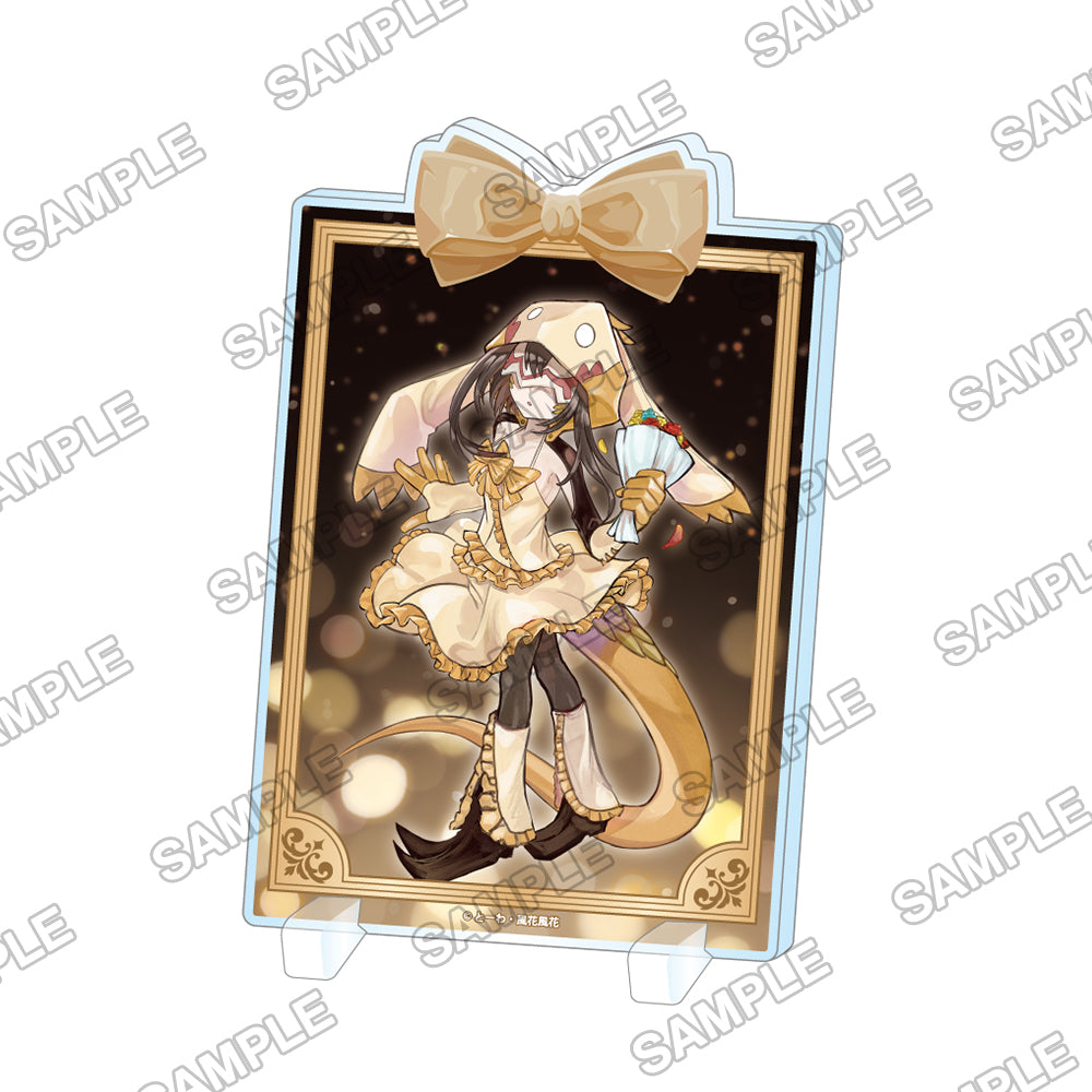 (Goods - Acrylic Stand) Kadokawa BOOKS 10th Anniversary Celebration Mini Acrylic Plate - The World's Strongest Rearguard: Labyrinth Country's Novice Seeker - Theresia