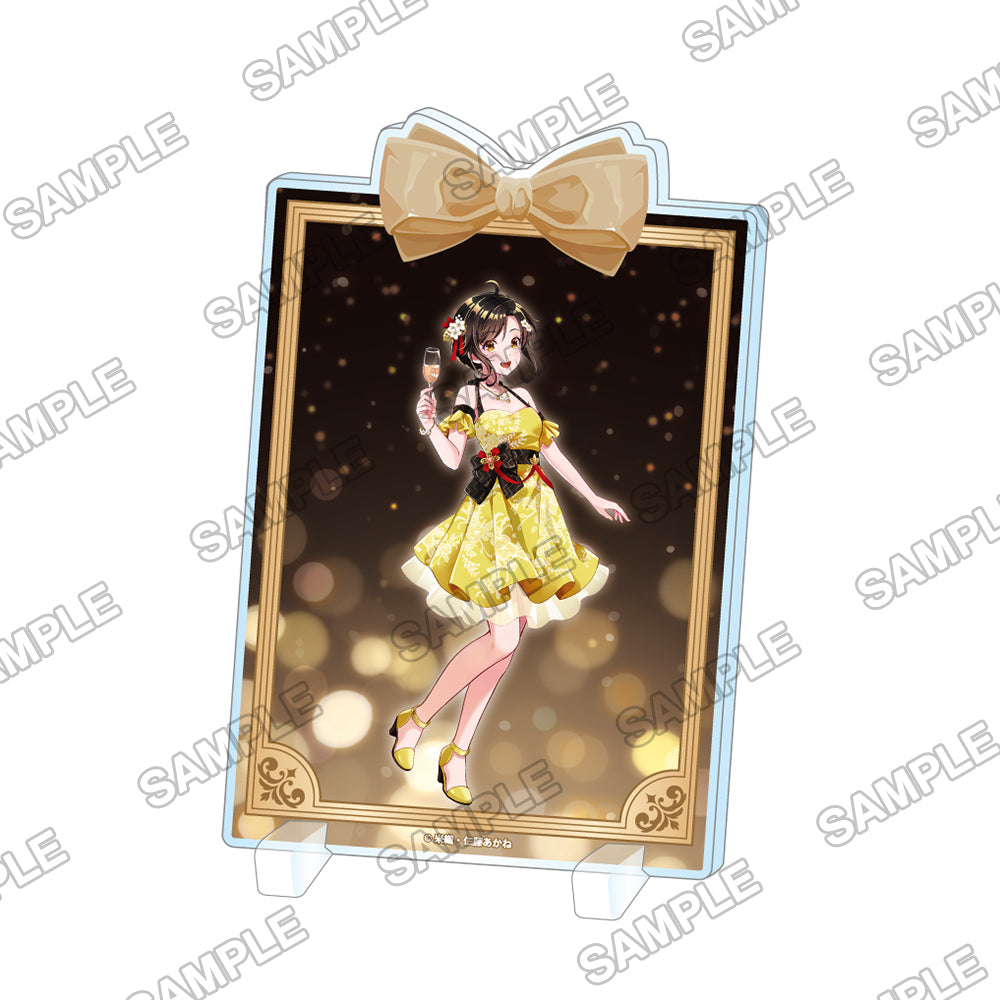 (Goods - Acrylic Stand) Kadokawa BOOKS 10th Anniversary Celebration Mini Acrylic Plate - The Forsaken Saintess and Her Foodie Roadtrip in Another World - Rin