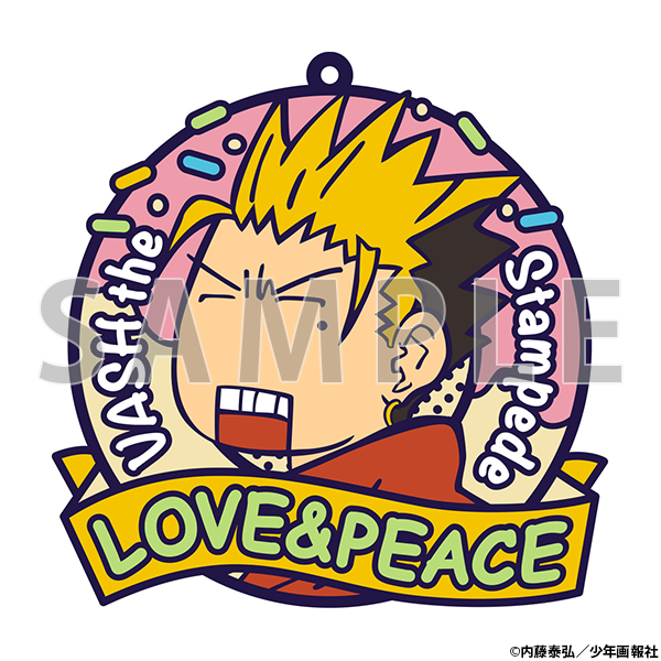 (Goods - Coaster) Rubber Coaster Vash (Re-release)[TRIGUN STAMPEDE EXHIBITION Post-Event Sales]