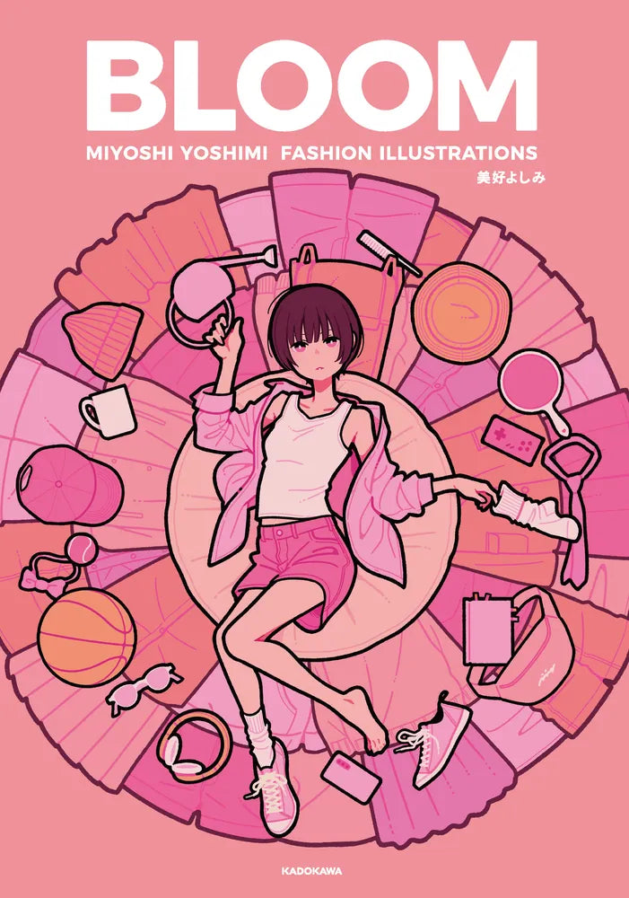 (Book - Art Book) BLOOM MIYOSHI YOSHIMI FASHION ILLUSTRATIONS