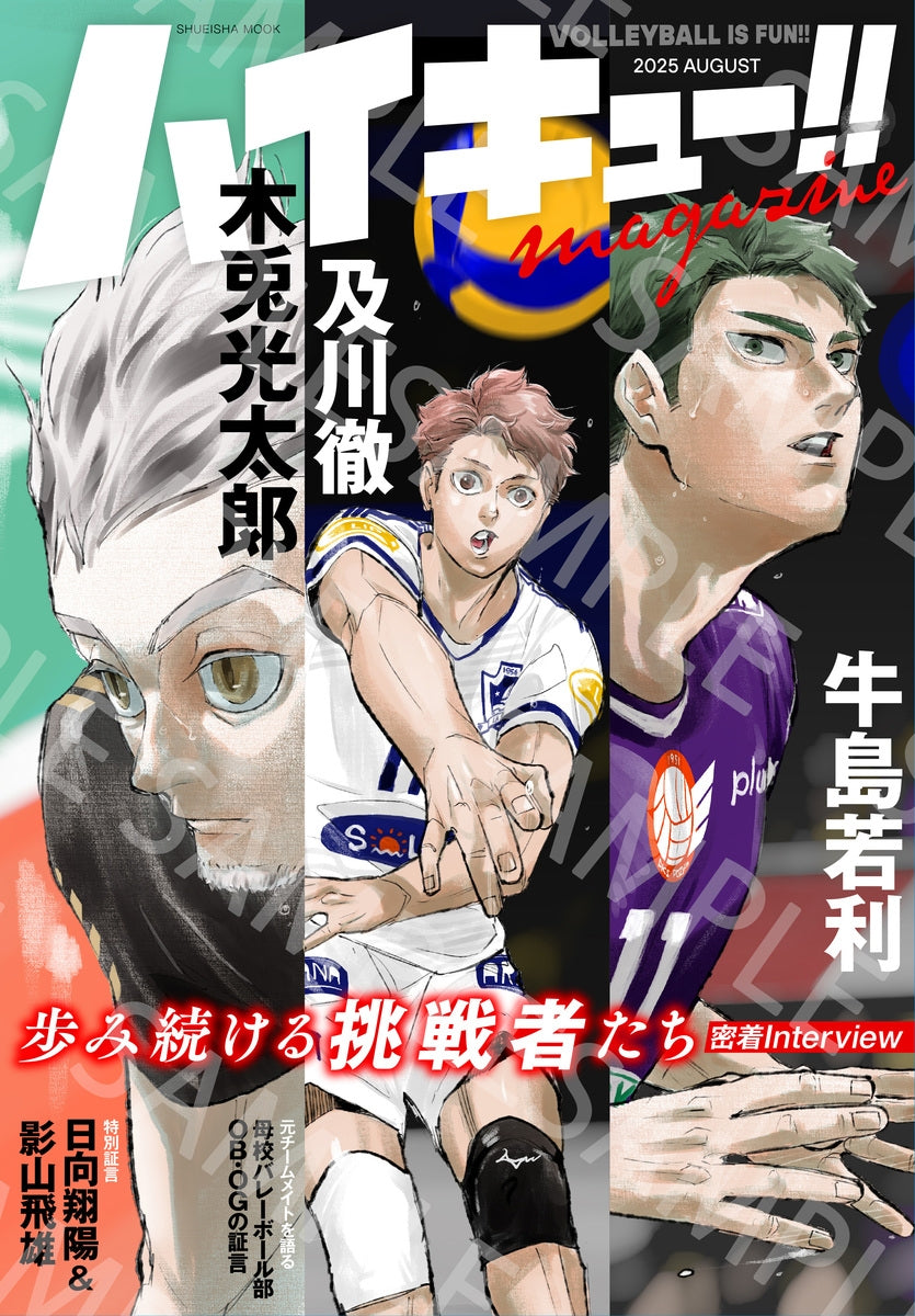 (Book - Mook) Haikyu!! magazine 2025 AUGUST