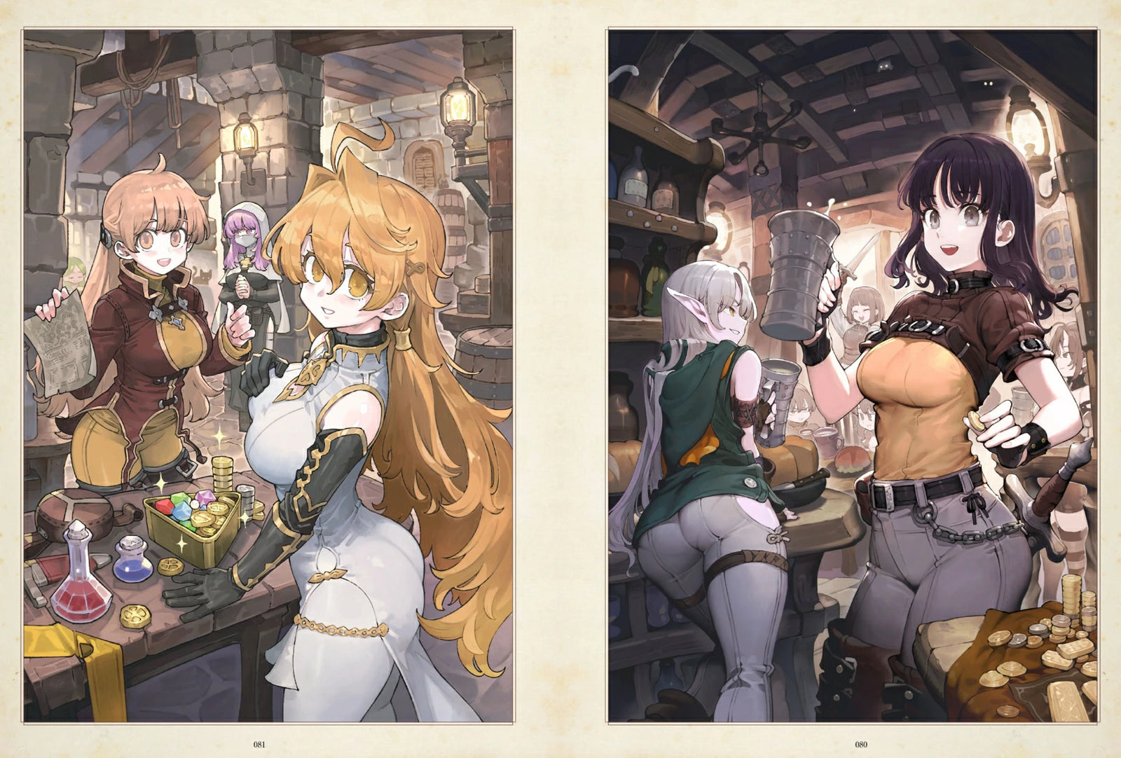 (Book - Art Book) NAVIGAVI The Fantasy Art of Jun