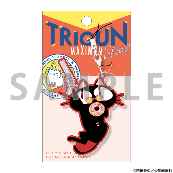 (Goods - Strap) Rubber Strap Vash (Re-release)[TRIGUN STAMPEDE EXHIBITION Post-Event Sales]