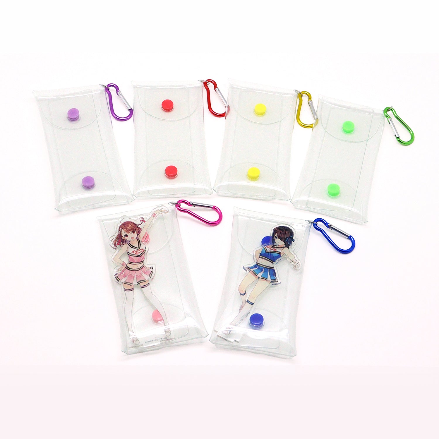 (Goods - Case) Clear Multipurpose Case (Blue)