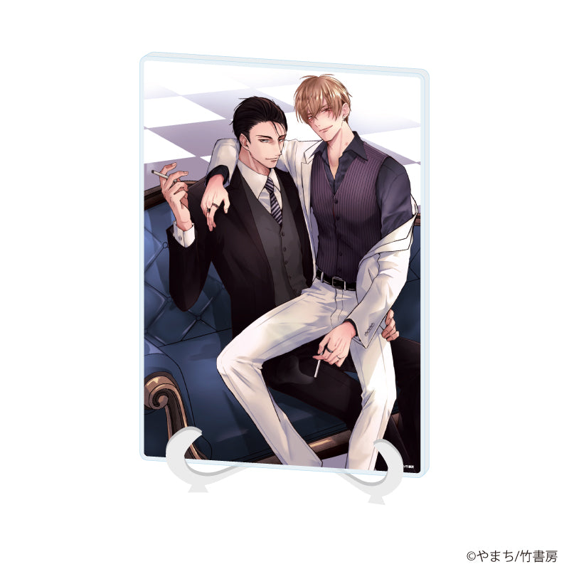 (Goods - Ornament) Yamachi Acrylic Art Board (A5 Size) 02 - Usotsuki to Ookami