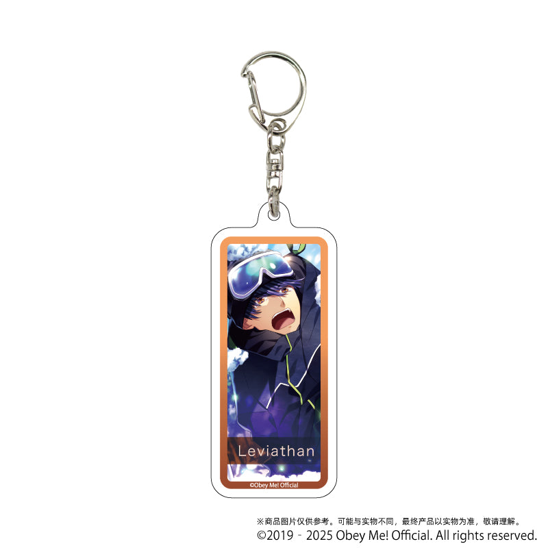 (1BOX=7)(Goods - Key Chain) Acrylic Key Chain Obey Me! 04 (7 Types Total)