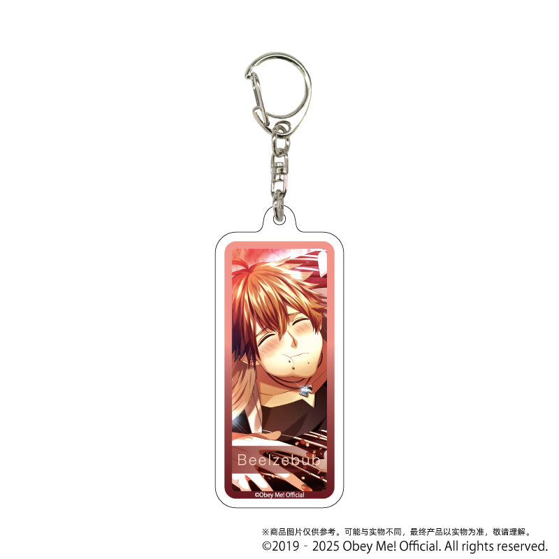(1BOX=7)(Goods - Key Chain) Acrylic Key Chain Obey Me! 04 (7 Types Total)