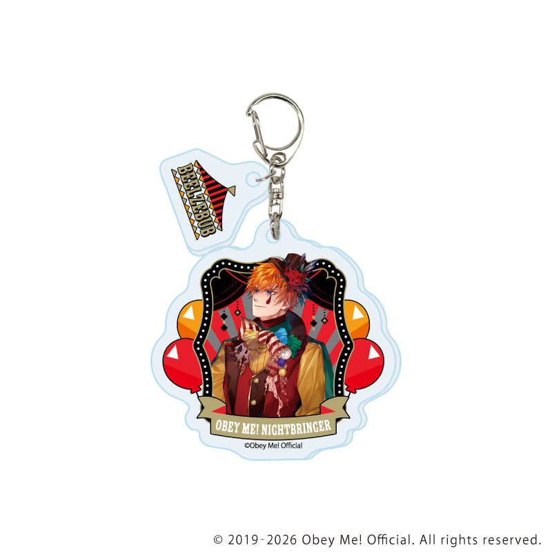 (1BOX=7)(Goods - Keychain) Obey Me! Nightbringer Acrylic Keychain w/Parts 02 (feat. Exclusive Art)