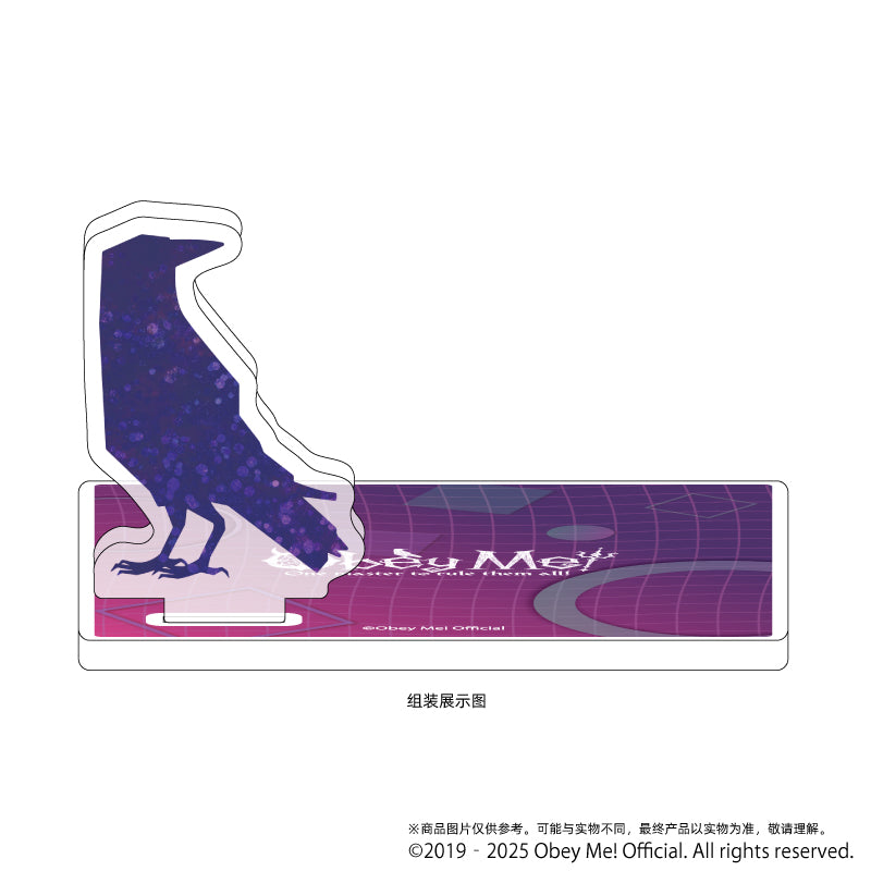 (Goods - Coaster) Obey Me! Acrylic Coaster Stand 01 Logo Image