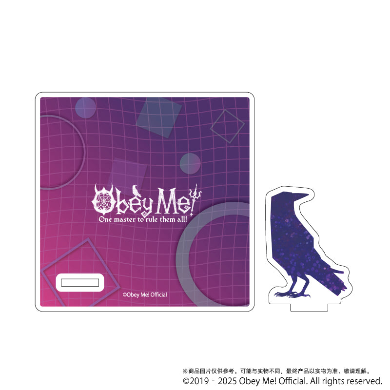 (Goods - Coaster) Obey Me! Acrylic Coaster Stand 01 Logo Image