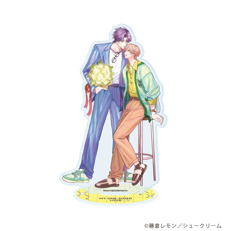(Goods - Acrylic Stand) My One-Sided Love (Shuraba no One Side Love) Acrylic Stand 01 Mishima & Honami (feat. Exclusive Art)