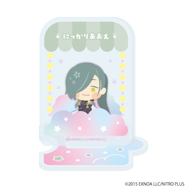 (Goods - Acrylic Stand) Wanpaku! Touken Ranbu Connectable Acrylic Stand 12 - Nikkari Aoe