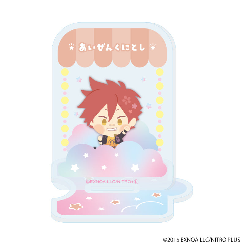 (Goods - Acrylic Stand) Wanpaku! Touken Ranbu Connectable Acrylic Stand 18 - Aizen Kunitoshi