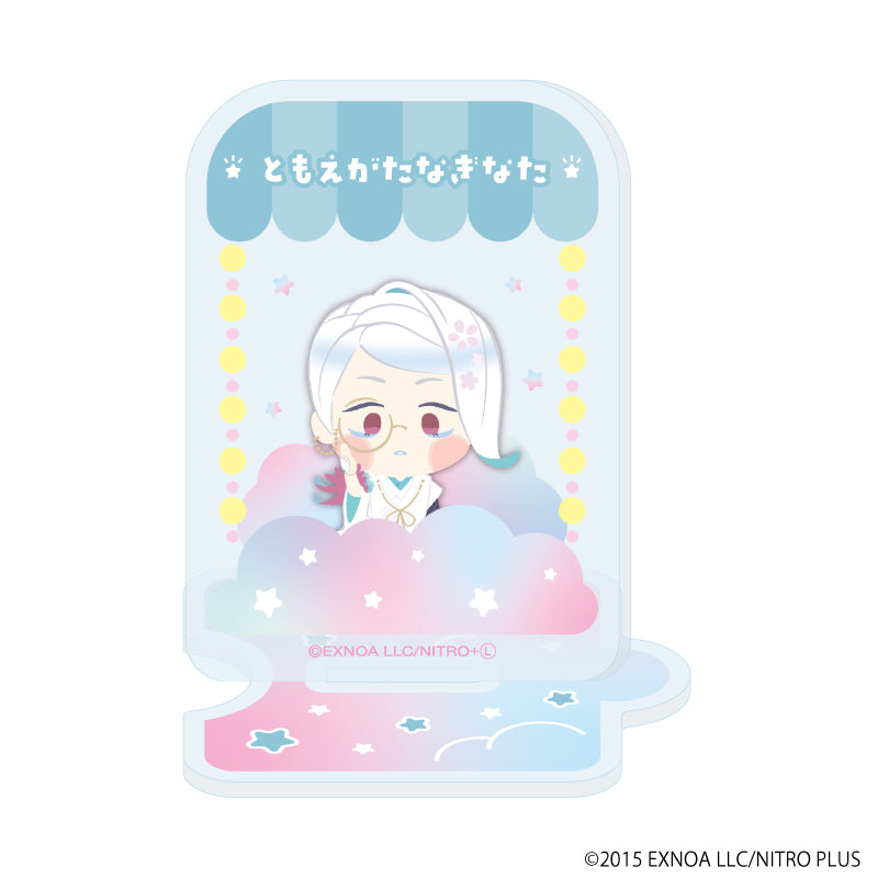 (Goods - Acrylic Stand) Wanpaku! Touken Ranbu Connectable Acrylic Stand 30 - Tomoegata Naginata