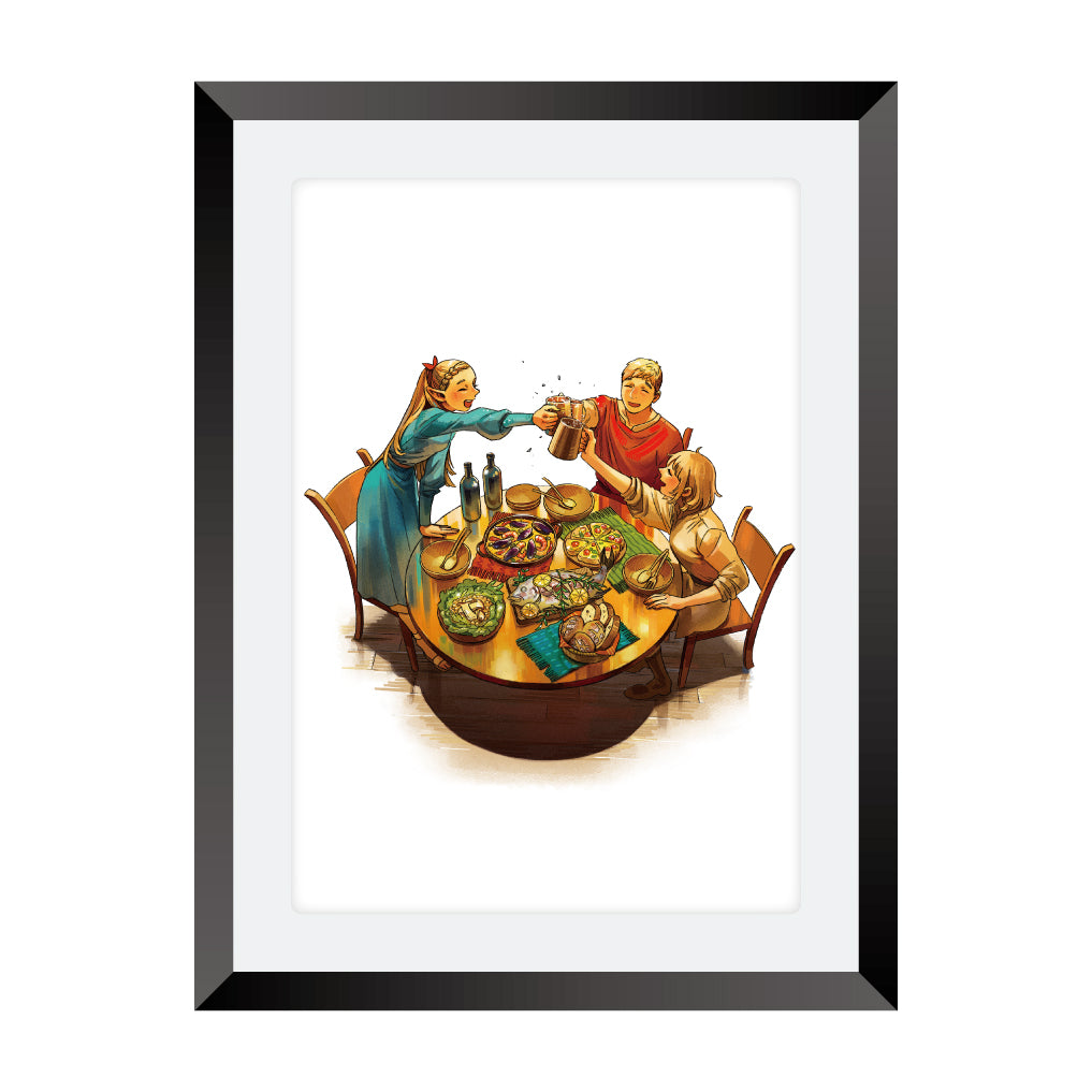 (Goods - High Resolution Print) Delicious in Dungeon (Manga) Fine Art A [Ryoko Kui Art POP UP Post-Event Sales]