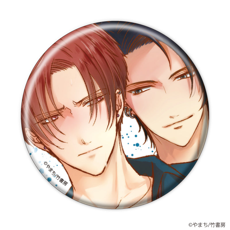 (1BOX=7)(Goods - Badge) Afurete Koborete Gaman Dekinai Button Badge 01