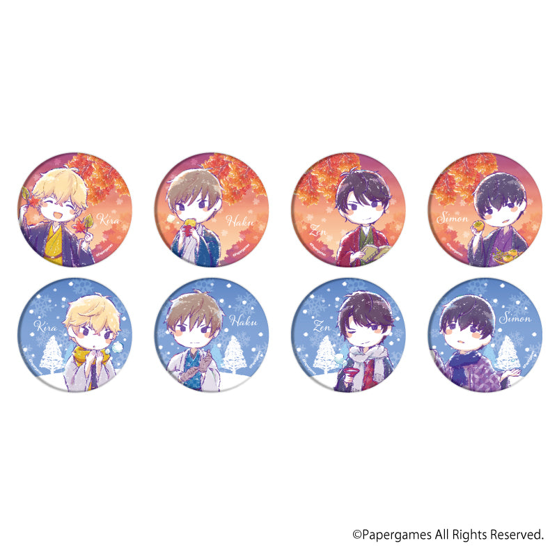 (1BOX=8)(Goods - Badge) Mr. Love: Queen's Choice Badge "Love & Producer ~ EVOL x LOVE ~" 06 (Graffart)