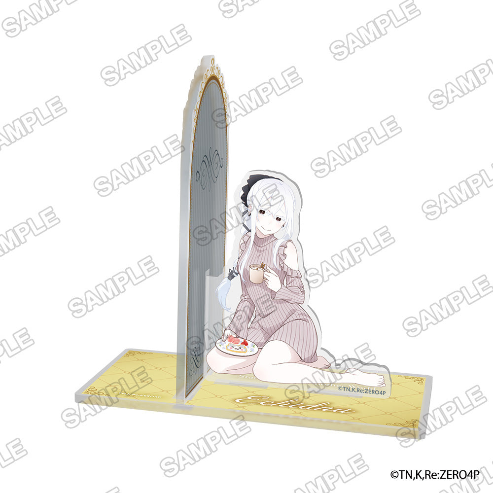 (Goods - Bookend) "Re:ZERO -Starting Life in Another World-" Acrylic Bookend Emilia's Birthday Celebration 2025 ver. - Echidna