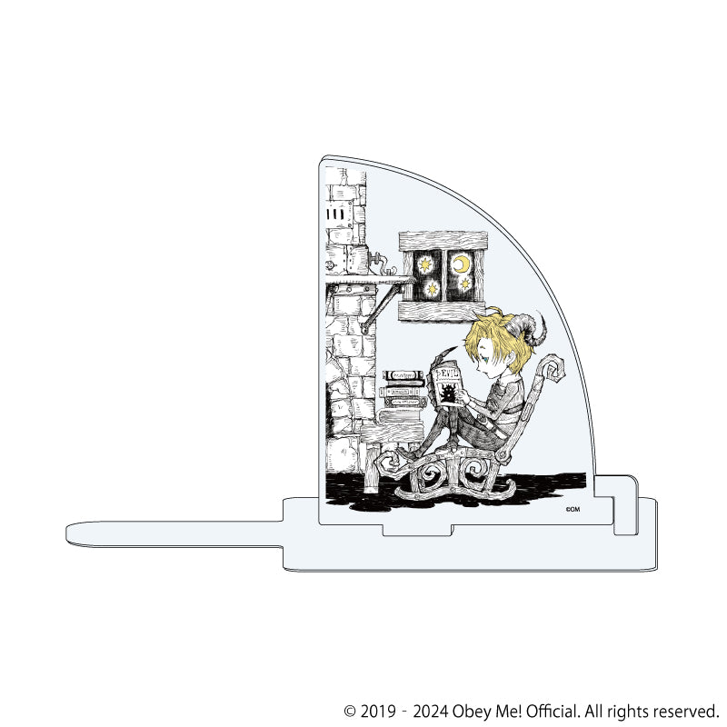 (Goods - Stand Pop) Obey Me! Character Bookend 01 - Satan (Mini Character Art)