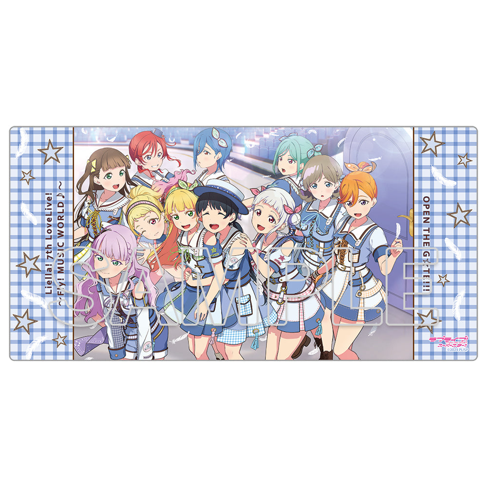 (Goods - Mat) Love Live! Superstar!! Desk Mat Liella! 7th LoveLive! Ver.