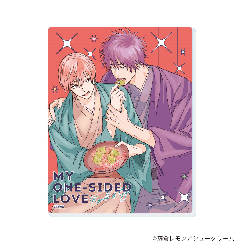 (1BOX=5)(Goods - Card) My One-Sided Love (Shuraba no One Side Love) Acrylic Card 01  (feat. Exclusive Art)