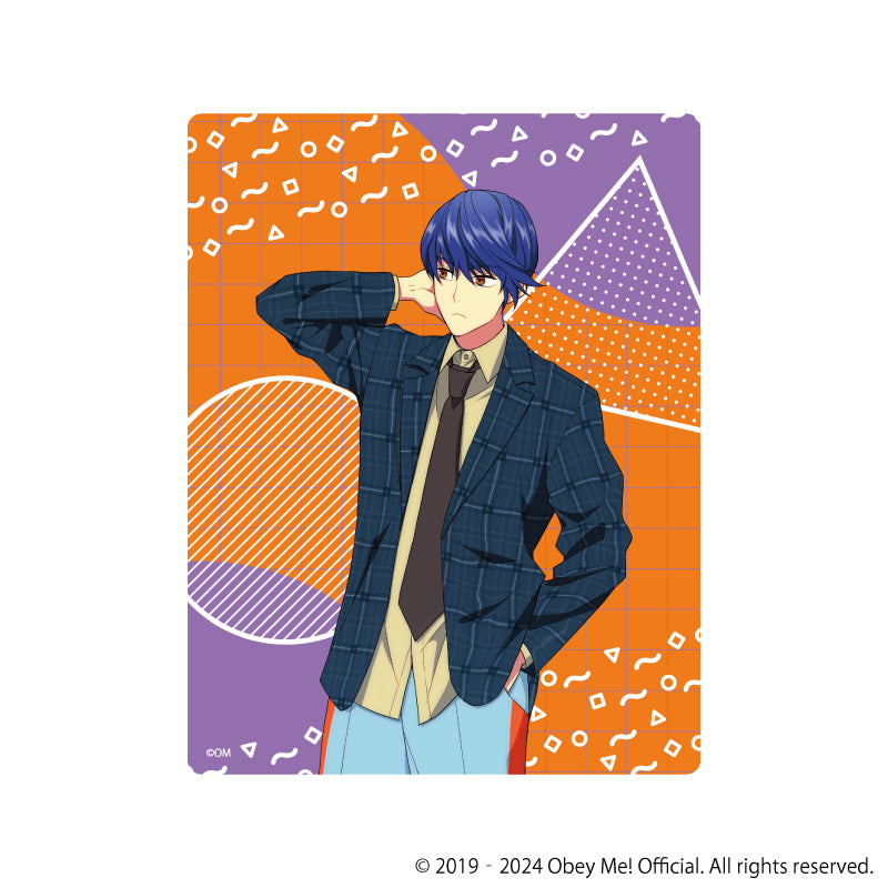 (1BOX=7)(Goods - Card) Obey Me! Acrylic Card 03 - Retro Fashion Ver. (feat. Exclusive Art)