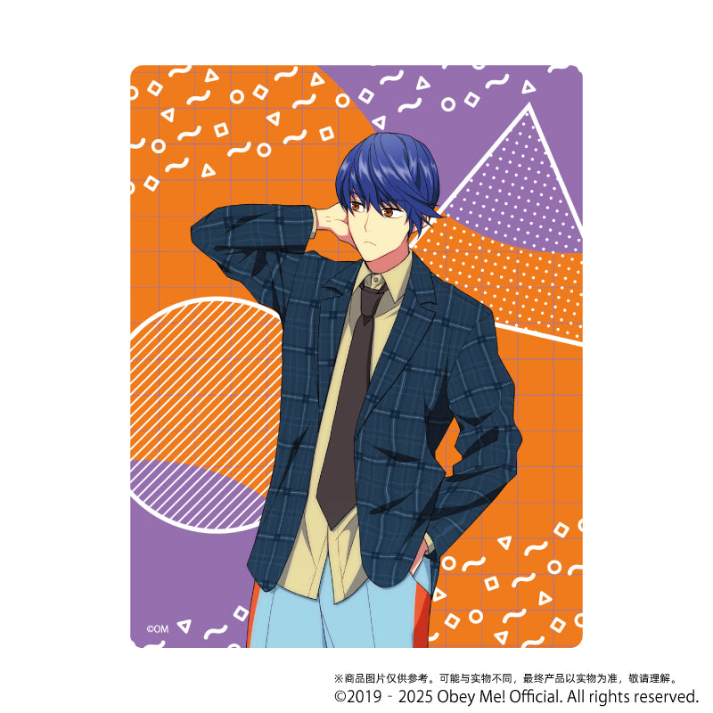 (1BOX=7)(Goods - Card) Obey Me! Acrylic Card 03 - Retro Fashion Ver. (feat. Exclusive Art)