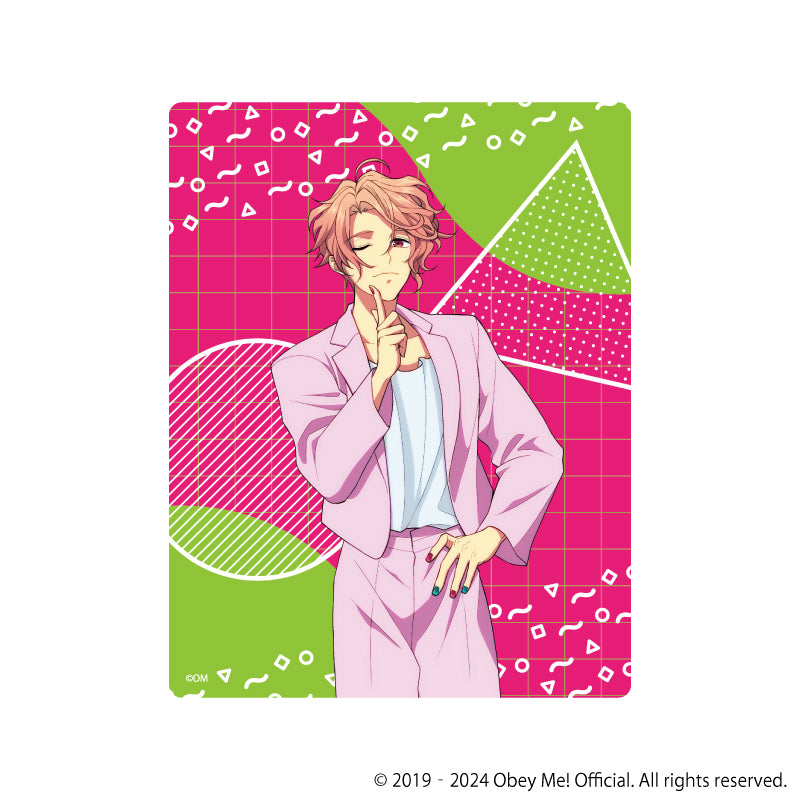 (1BOX=7)(Goods - Card) Obey Me! Acrylic Card 03 - Retro Fashion Ver. (feat. Exclusive Art)