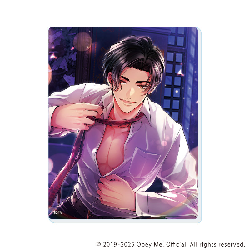 (1BOX=7)(Goods - Card) Obey Me! Nightbringer Acrylic Card 10 (Official Art)