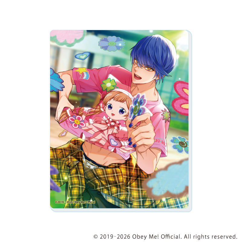 (1BOX=7)(Goods - Card) Obey Me! Nightbringer Acrylic Card 26 (Official Art)