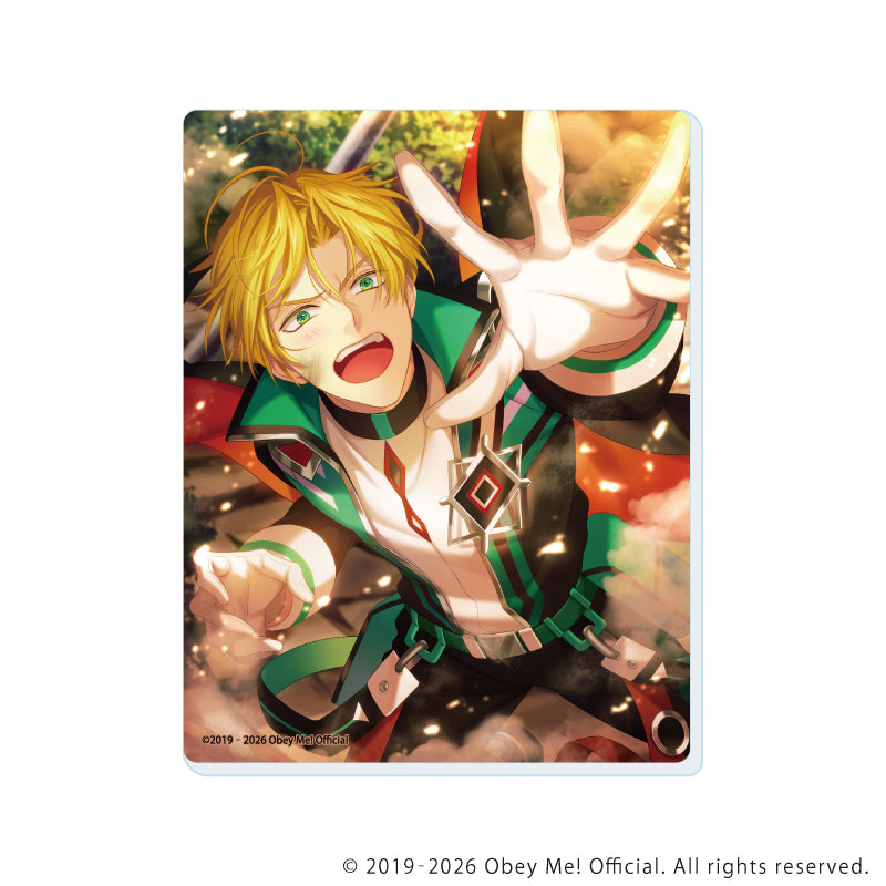(1BOX=7)(Goods - Card) Obey Me! Nightbringer Acrylic Card 26 (Official Art)