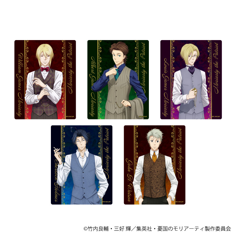 (1BOX=5)(Goods - Card) Moriarty the Patriot Trading Acrylic Card 01 (Official Art)