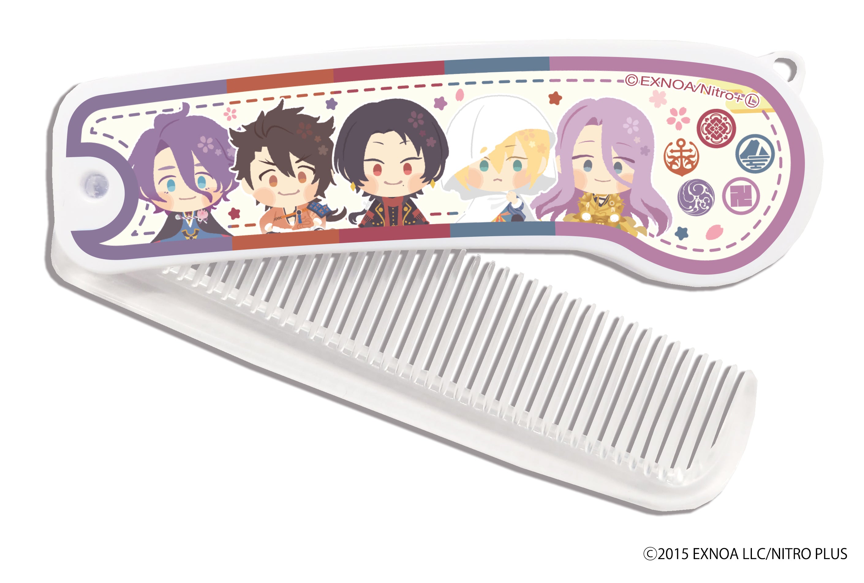 (Goods - Comb) Folding Comb Wanpaku! Touken Ranbu 01 - Starter Swords