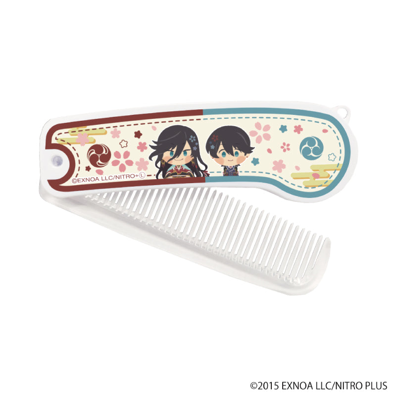 (Goods - Comb) Folding Comb Wanpaku! Touken Ranbu 04 - Izuminokami Kanesada & Horikawa Kunihiro