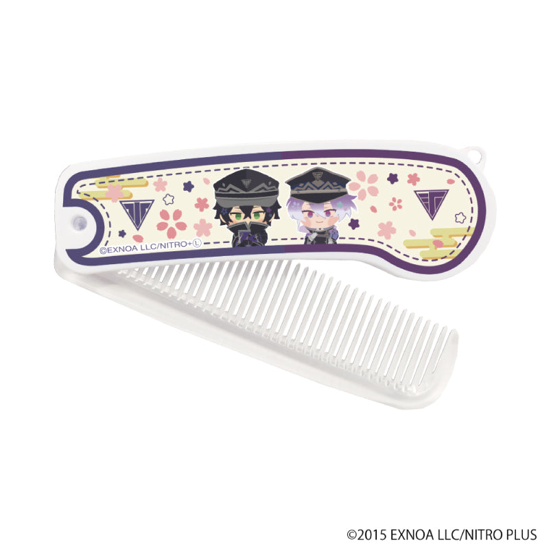 (Goods - Comb) Folding Comb Wanpaku! Touken Ranbu 05 - Suishinshi Masahide & Minamoto Kiyomaro