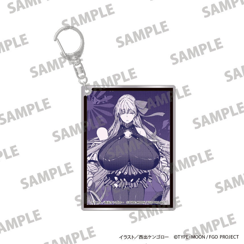 (Goods - Keychain) Fate/Grand Order -Epic of Remnant- Pseudo-Singularity EX: Deep Sea Cyber Paradise SE.RA.PH Acrylic Keychain C