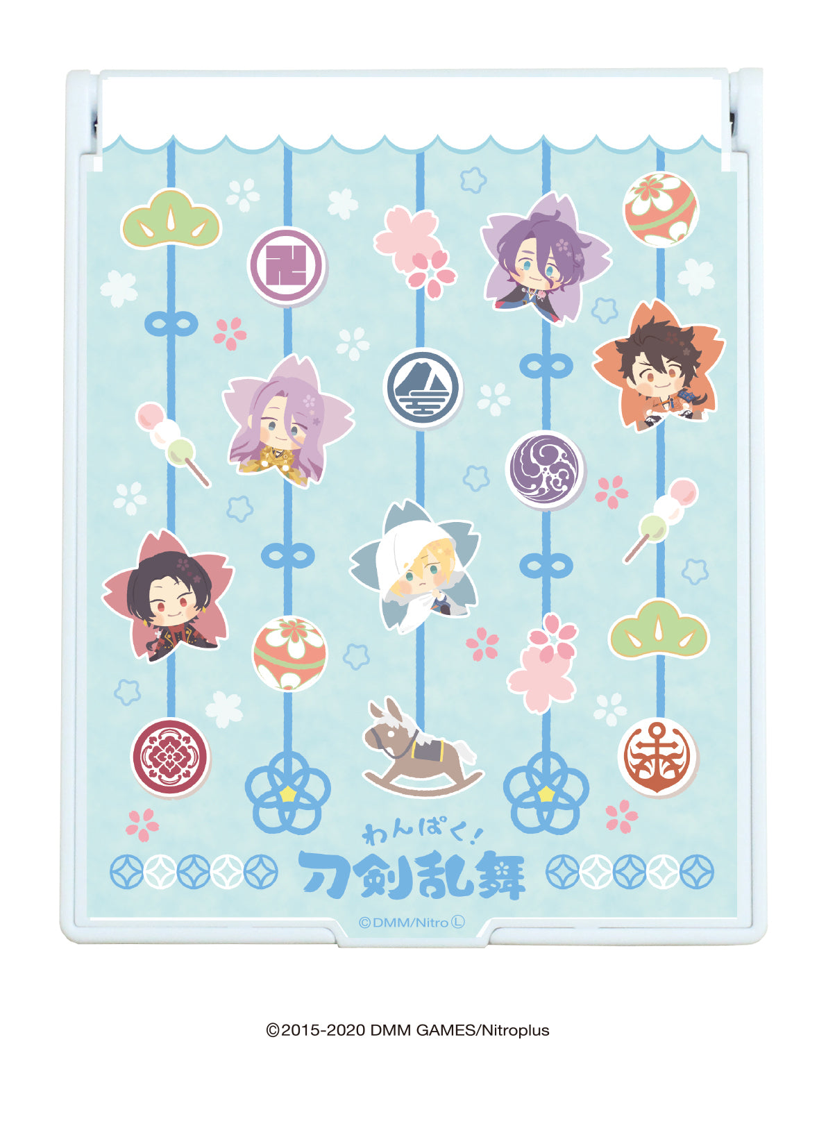 (Goods - Mirror) Jumbo Mirror Wanpaku! Touken Ranbu 02 - Starter Swords