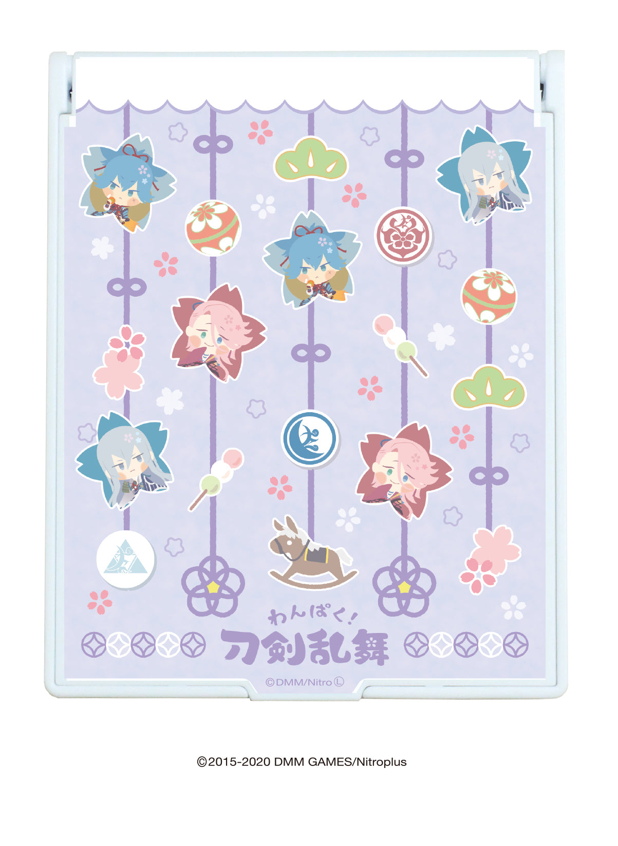 (Goods - Mirror) Jumbo Mirror Wanpaku! Touken Ranbu 03 - Samonji