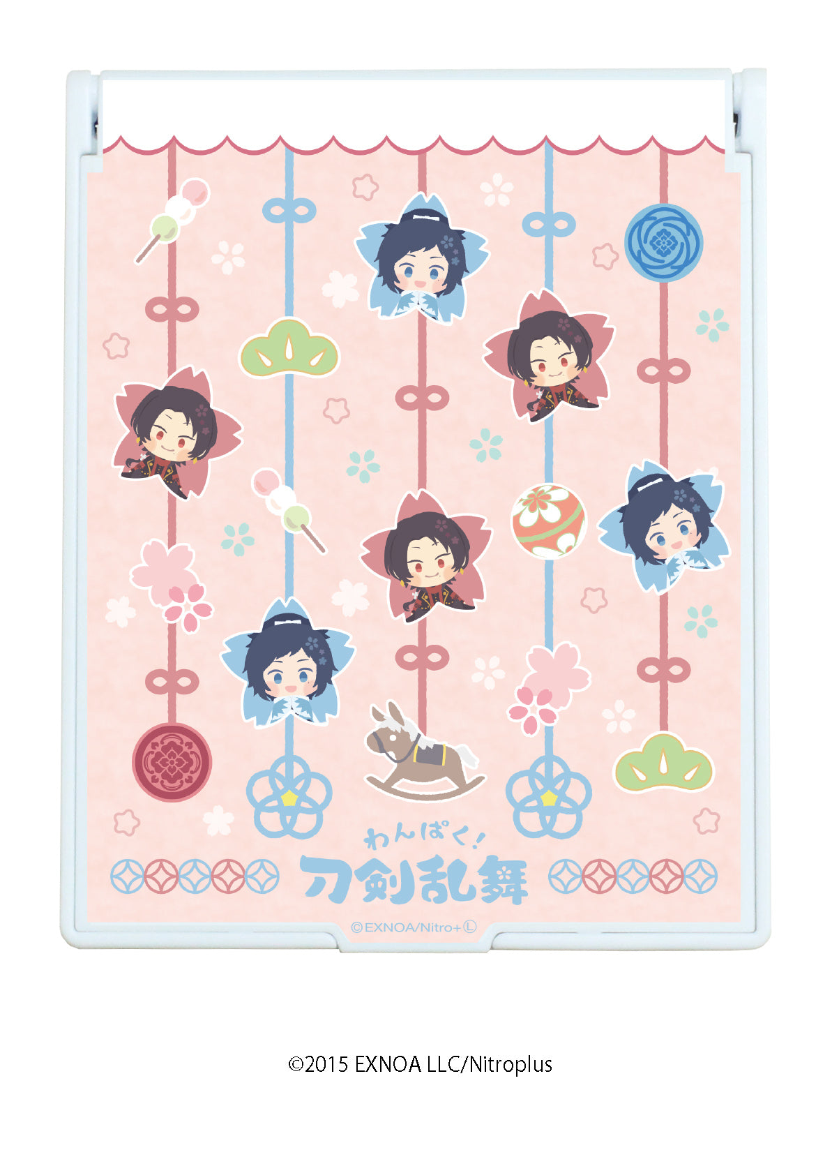 (Goods - Mirror) Jumbo Mirror Wanpaku! Touken Ranbu 11 - Kashuu Kiyomitsu & Yamatonokami Yasusada