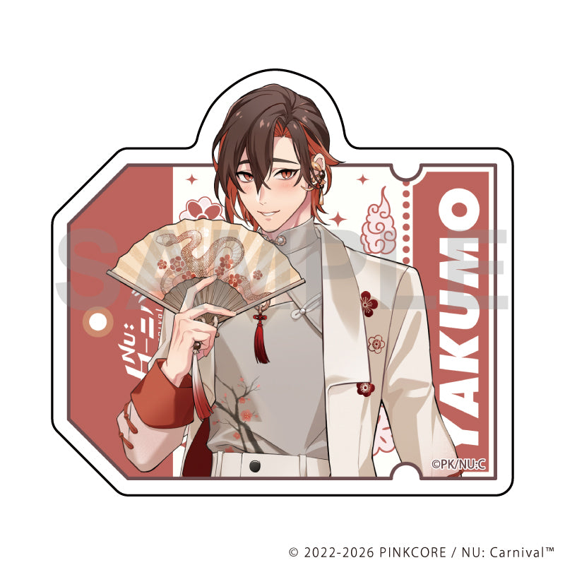 (Goods - Sticker) NU: Carnival Die-cut Sticker 04 Yakumo(Exclusive Art)