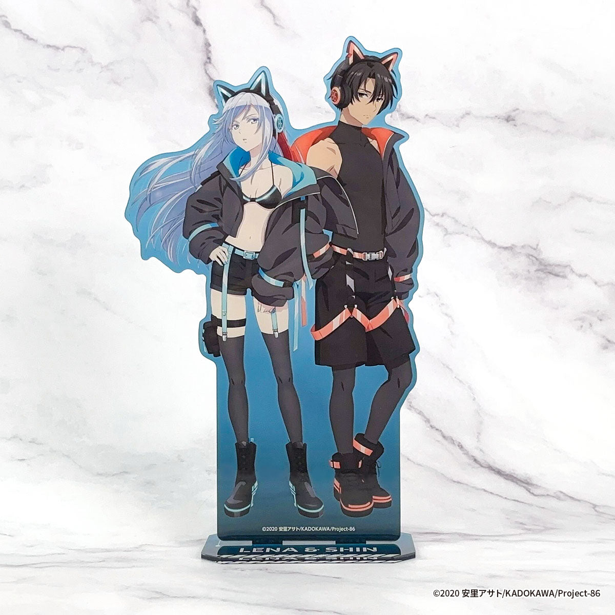 (Goods - Acrylic Stand) 86 EIGHTY-SIX x COLLABOCAFEHONPO BLANC 2025 BIG Acrylic Stand