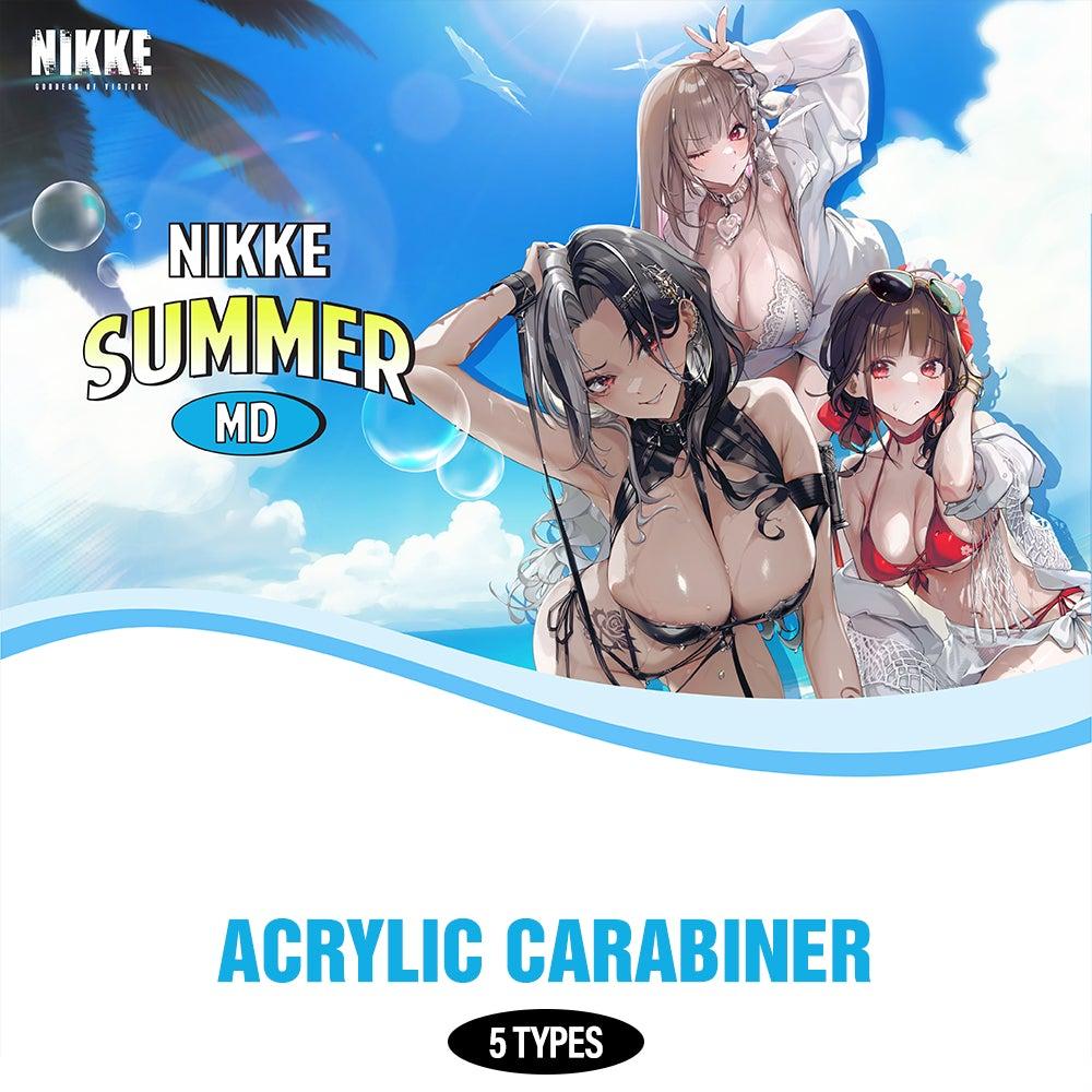 (Goods - Carabiner) GODDESS OF VICTORY: NIKKE 2024 Summer MD Acrylic Carabiner