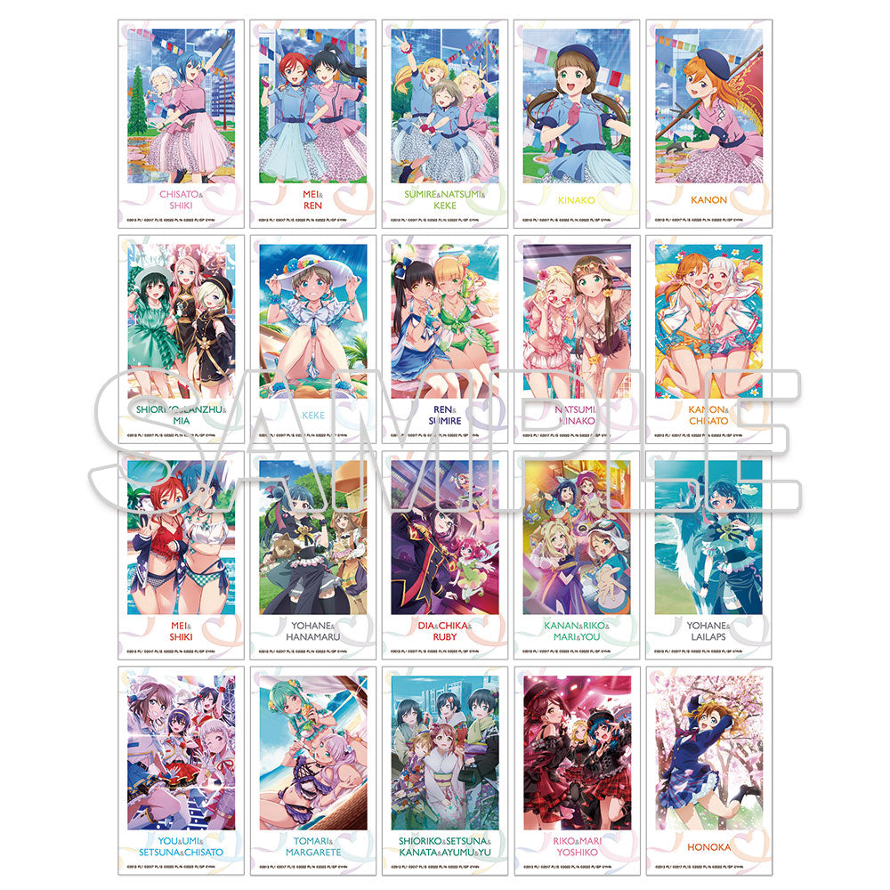 [※Blind](Goods - Bromide) [Resale] Love Live! Series LoveLive!Days Mini Photo-style Illustrations Collection Ver.2