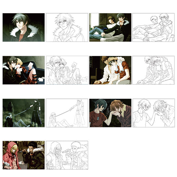 (1BOX=7)(Goods - Card) NITRO CHiRAL Commemorative Art Card Collection - Togainu no Chi