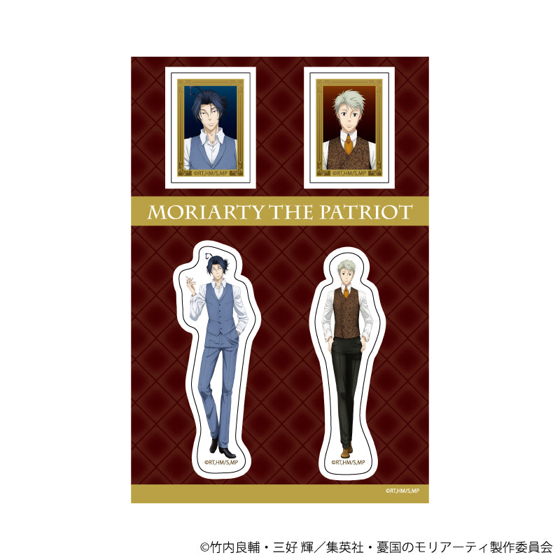 (Goods - Sticker) Moriarty the Patriot PETANT Sticker 05 - Assembly Design B (Official Art)