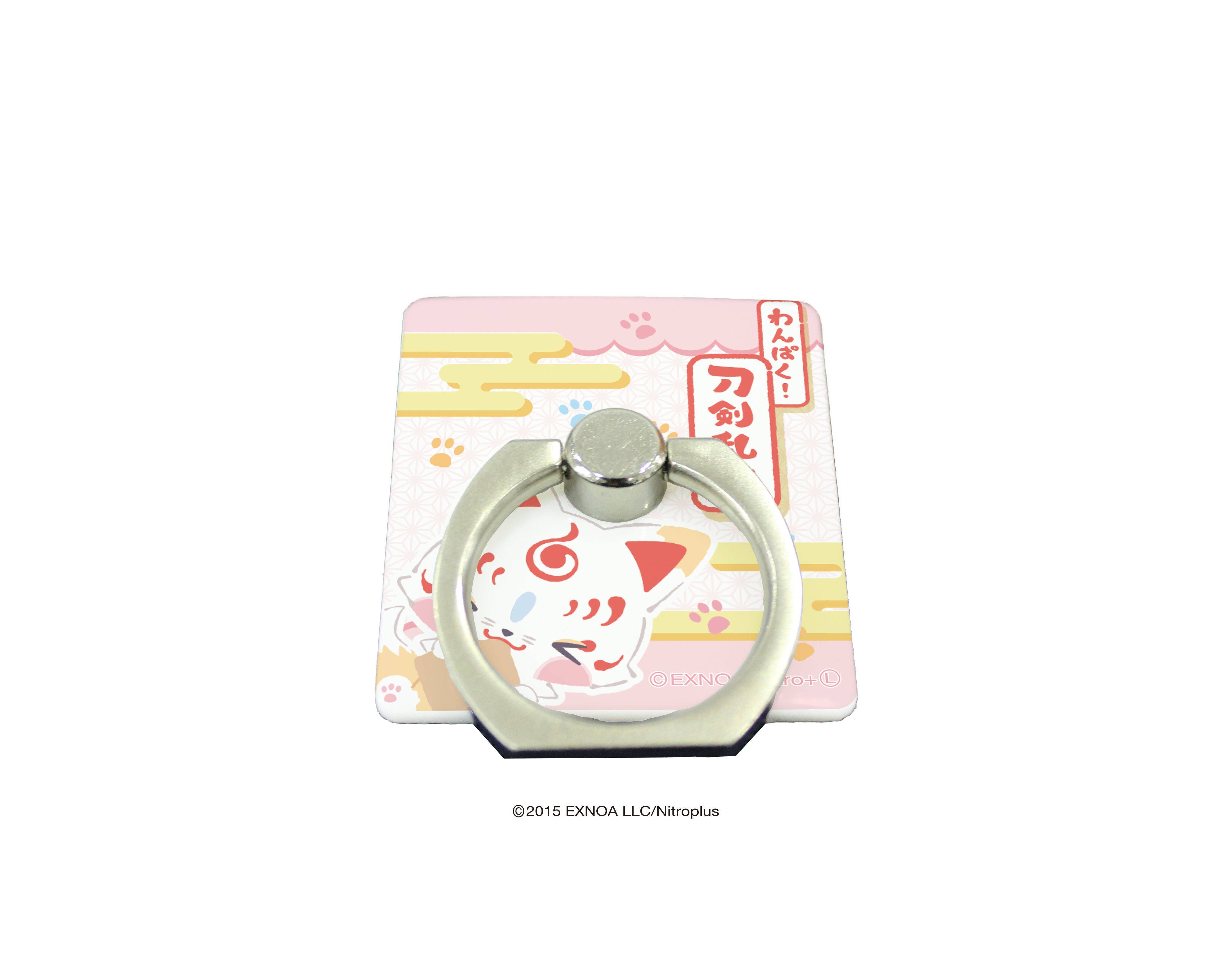 (Goods - Smartphone Accessory) Smartphone Ring Wanpaku! Touken Ranbu 01 - Konnosuke