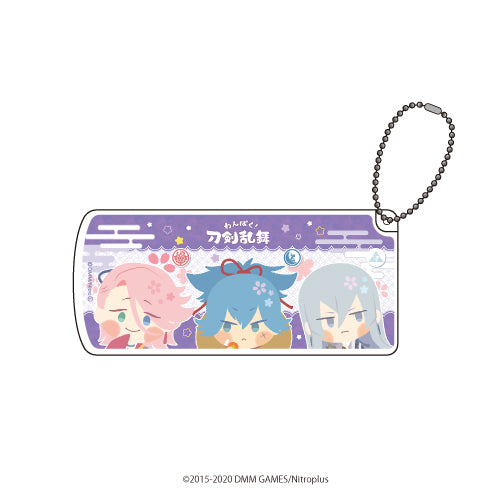 (Goods - Case) Sliding Accessory Case Wanpaku! Touken Ranbu 03 - Samonji