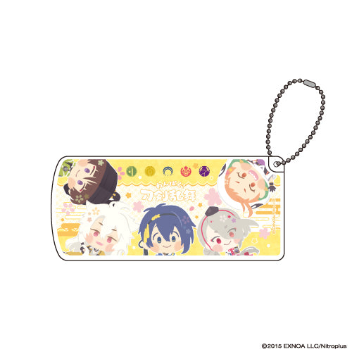 (Goods - Case) Sliding Accessory Case Wanpaku! Touken Ranbu 09 - Sanjou