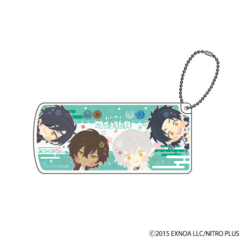 (Goods - Case) Sliding Accessory Case Wanpaku! Touken Ranbu 13 - Shokudaikiri Mitsutada & Ookurikara & Tsurumaru Kuninaga & Taikogane Sadamune